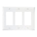 Pass And Seymour Trademaster Plate 3-Gang 3 Decorator White (TP263W)