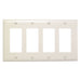 Pass And Seymour Trademaster Plate 4-Gang 4 Decorator Ivory (TP264I)