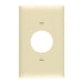 Pass And Seymour Trademaster Plate 1-Gang 1 Single Receptacle Black (TP7BK)