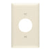 Pass And Seymour Trademaster Plate 1-Gang 1 Single Receptacle Light Almond (TP7LA)