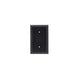 Pass And Seymour Trademaster Plate 1-Gang Blank Strap Mount Black (TP14BK)