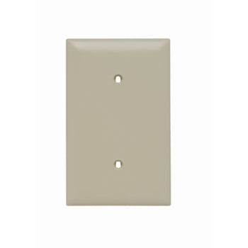 Pass And Seymour Trademaster Plate 1-Gang Blank Strap Mount Ivory (TP14I)