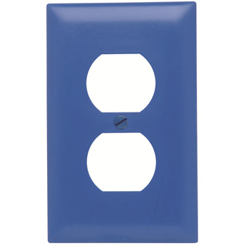 Pass And Seymour Trademaster Wall Plate 1-Gang Duplex Blade (TP8BL)