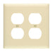 Pass And Seymour Trademaster Wall Plate 2-Gang 2 Duplex Orange (TP82OR)