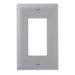 Pass And Seymour Trademaster Wall Plate 1-Gang 1 Decorator Gray (TP26GRY)