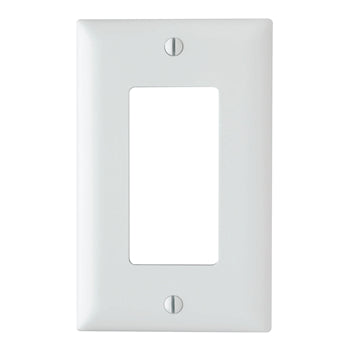 Pass And Seymour Trademaster Wall Plate 1-Gang 1 Decorator White (TP26W)