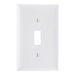 Pass And Seymour Trademaster Wall Plate 1-Gang 1 Toggle Light Almond (TP1LA)