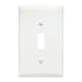 Pass And Seymour Trademaster Wall Plate 1-Gang 1 Toggle White (TP1W)