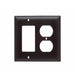 Pass And Seymour Trademaster Wall Plate 2-Gang 1 Duplex 1 Decorator (TP826RED)