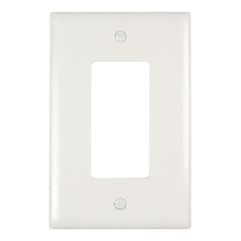 Pass And Seymour Trademaster Wall Plate Jumbo 1-Gang Decorator White (TPJ26W)