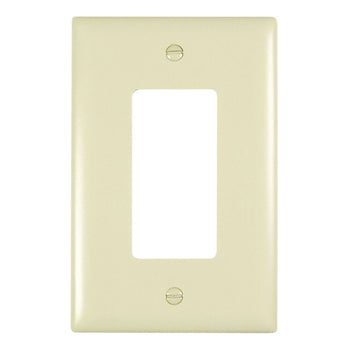Pass And Seymour Trademaster Wall Plate Jumbo 1-Gang Decorator Ivory (TPJ26I)