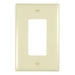 Pass And Seymour Trademaster Wall Plate Jumbo 1-Gang Decorator Ivory (TPJ26I)
