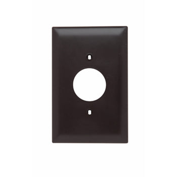 Pass And Seymour Trademaster Wall Plate Jumbo 1-Gang Single Receptacle (TPJ7)