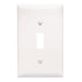 Pass And Seymour Trademaster Wall Plate Jumbo 1-Gang Toggle White (TPJ1W)