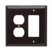 Pass And Seymour Trademaster Wall Plate Jumbo 2-Gang 1 Duplex Decorator (TPJ826)