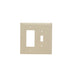 Pass And Seymour Trademaster Wall Plate Jumbo 2-Gang 1 Toggle 1 Decorator Ivory (TPJ126I)