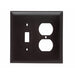 Pass And Seymour Trademaster Wall Plate Jumbo 2-Gang 1 Toggle Duplex (TPJ18)