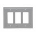 Pass And Seymour Trademaster Wall Plate Jumbo 3-Gang 3 Decorator Light Almond (TPJ263LA)