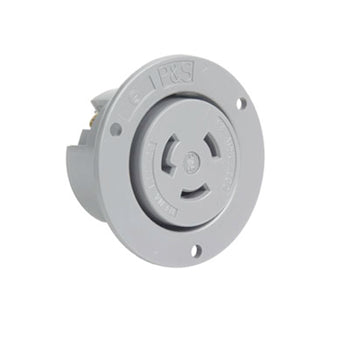 Pass And Seymour Turnlok Flanged Outlet 3-Way 20A 3P 250V (L1120FO)