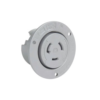 Pass And Seymour Turnlok Flanged Outlet 3-Way 20A 125/250V (L1020FO)