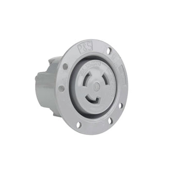 Pass And Seymour Turnlok Flanged Outlet 3-Way 30A 125/250V (L1030FO)