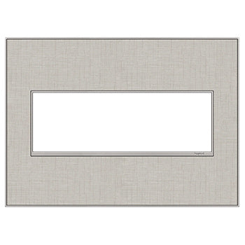 Pass And Seymour True Linen 3-Gang Wall Plate (AWM3GTL4)