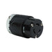 Pass And Seymour Turnlok Connector 20A 125V Black (L520CBK)