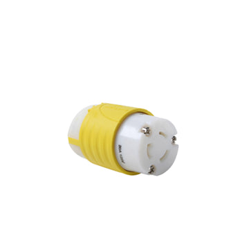 Pass And Seymour Turnlok Connector 3-Wire 20A 125V Corrosion-Resistant (CRL520C)