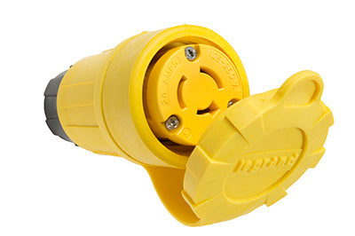Pass And Seymour Turnlok Connector IP67 3W 20A 125/250V Non-NEMA (27W08)