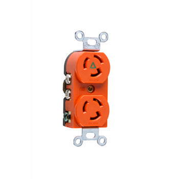 Pass And Seymour Turnlok Duplex Receptacle 3-Way 15A 125V Isolated Ground (IG4700)