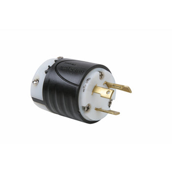 Pass And Seymour Turnlok Plug 3-Way 30A 125V Brown And White (L530P)