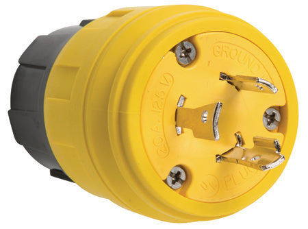Pass And Seymour Turnlok Plug IP67 20A 125V L520P (26W47)