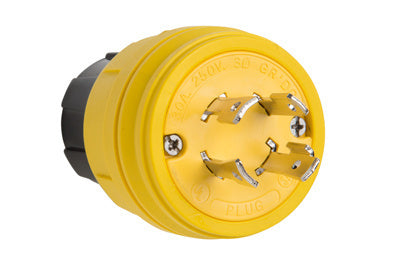 Pass And Seymour Turnlok Plug IP67 30A 3 Phase 250V L1530P (28W75)