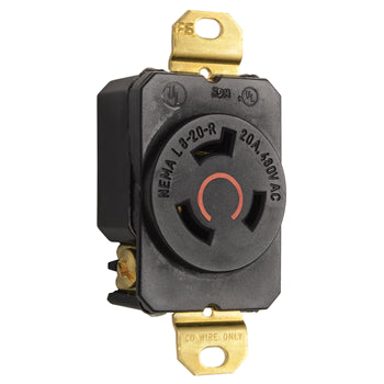 Pass And Seymour Turnlok Receptacle (L820R)