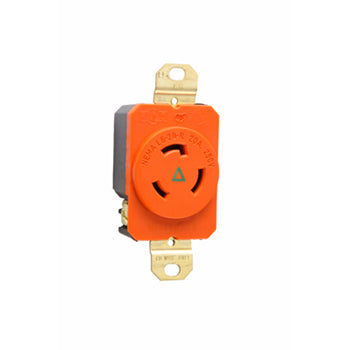 Pass And Seymour Turnlok Receptacle Single 3-Way 20A 250V Isolated Ground (IGL620R)