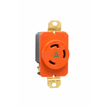 Pass And Seymour Turnlok Receptacle Single 3-Way 30A 250V Isolated Ground (IGL630R)