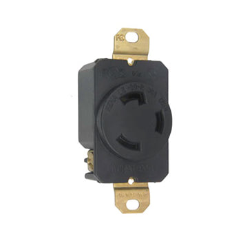 Pass And Seymour Turnlok Receptacle Single 3-Wire 30A 125V (L530R)
