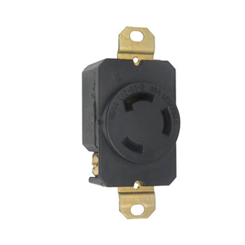 Pass And Seymour Turnlok Receptacle 3-Way 30A 125/250V (L1030R)