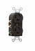 Pass And Seymour Turnlok Receptacle Duplex Black 15A 277V (4750)