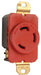 Pass And Seymour Turnlok Receptacle Single Red 3W 20A 250 (L620RR)