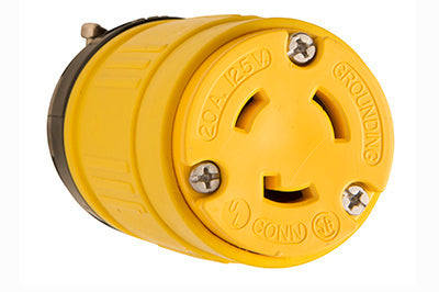 Pass And Seymour Turnlok Rubber Connector 20A 125/250V Non (2708)