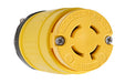 Pass And Seymour Turnlok Rubber Connector 20A 3 Phase 480V L1620R (2776)