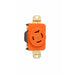 Pass And Seymour Turnlok Single Receptacle 4W 20A 3P 480V Isolated Ground (IGL1620R)