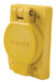 Pass And Seymour Turnlok Single Receptacle IP67 15A 277V L715R (65W34)