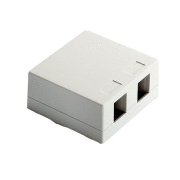 Pass And Seymour Two Port Surface Mount Box White (WP3502WH)
