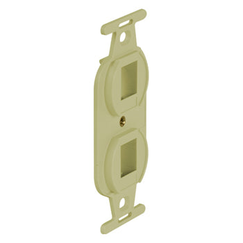 Pass And Seymour Type-106 Receptacle Strap 2-Port Ivory (WP1062IV)