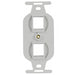 Pass And Seymour Type-106 Receptacle Strap 2-Port White (WP1062WH)