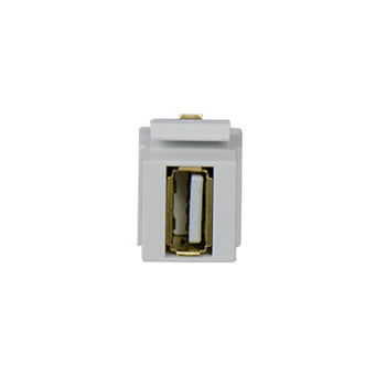 Pass And Seymour USB 2.0 A/A Coupler Insert White (WP1220WH)