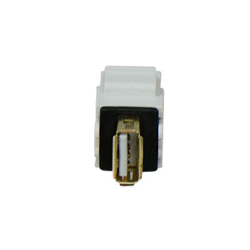 Pass And Seymour USB 2.0 A/A Coupler Insert White (WP1220WH)