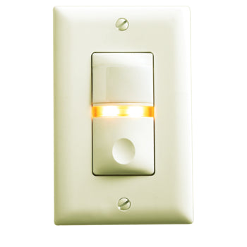 Pass And Seymour Vacancy Sensor 3-Wire With Nightlight Ivory (RS150BANI)